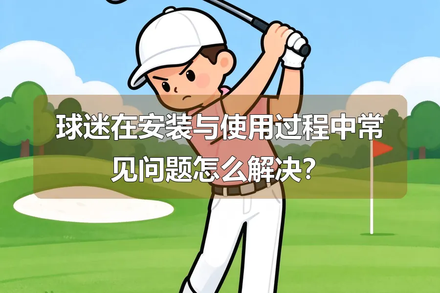球迷在安装与使用过程中常见问题怎么解决?